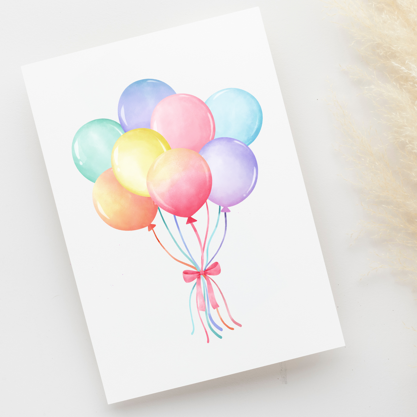 Blank Greeting Card