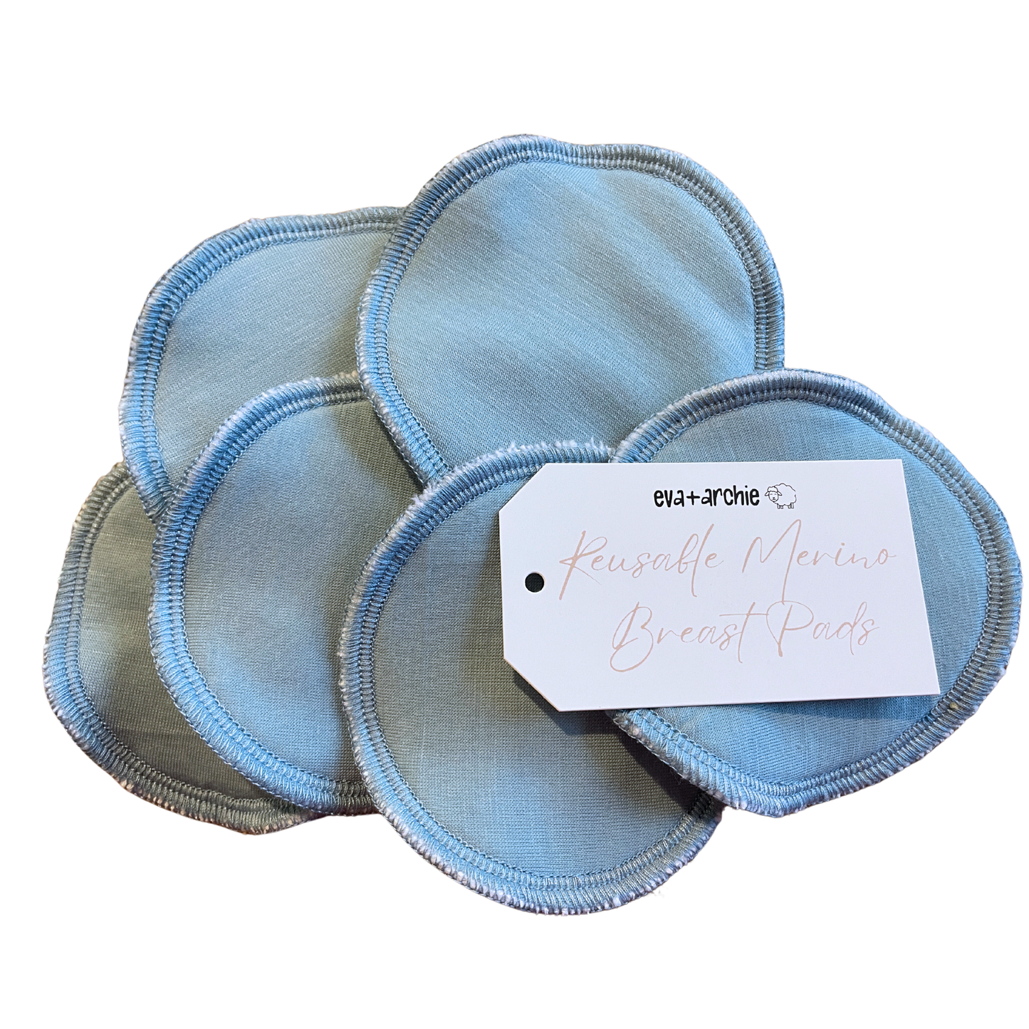 Reusable Merino Breast Pads