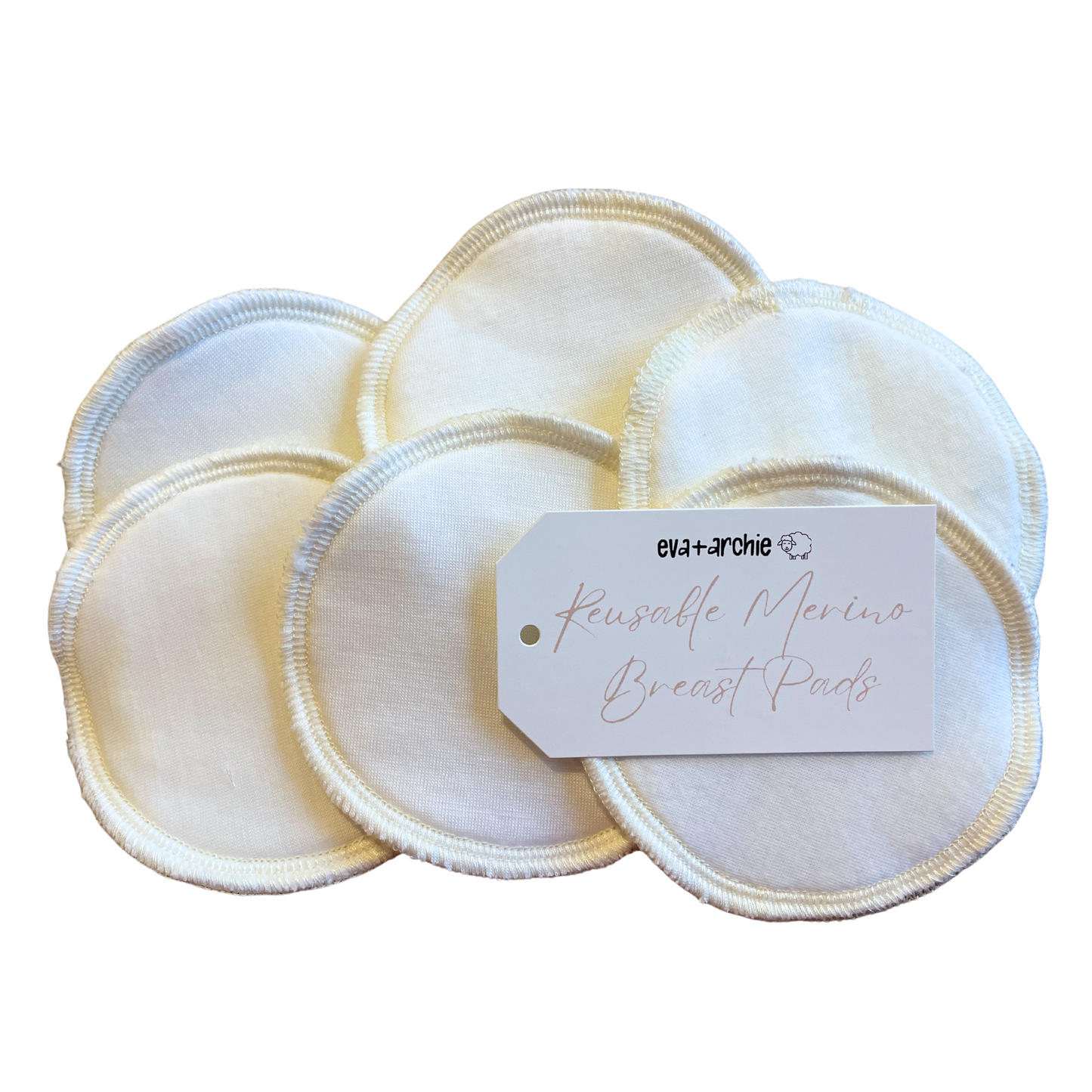 Reusable Merino Breast Pads