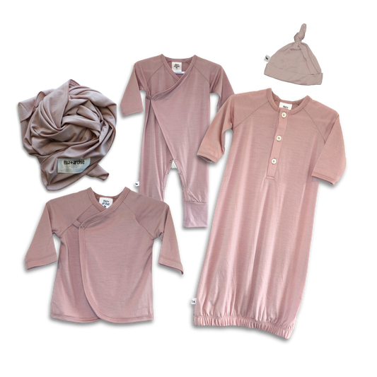 Eva and Archie Merino Bundle Blush