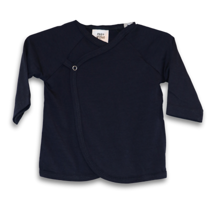 Eva and Archie Merino Cardigan Navy