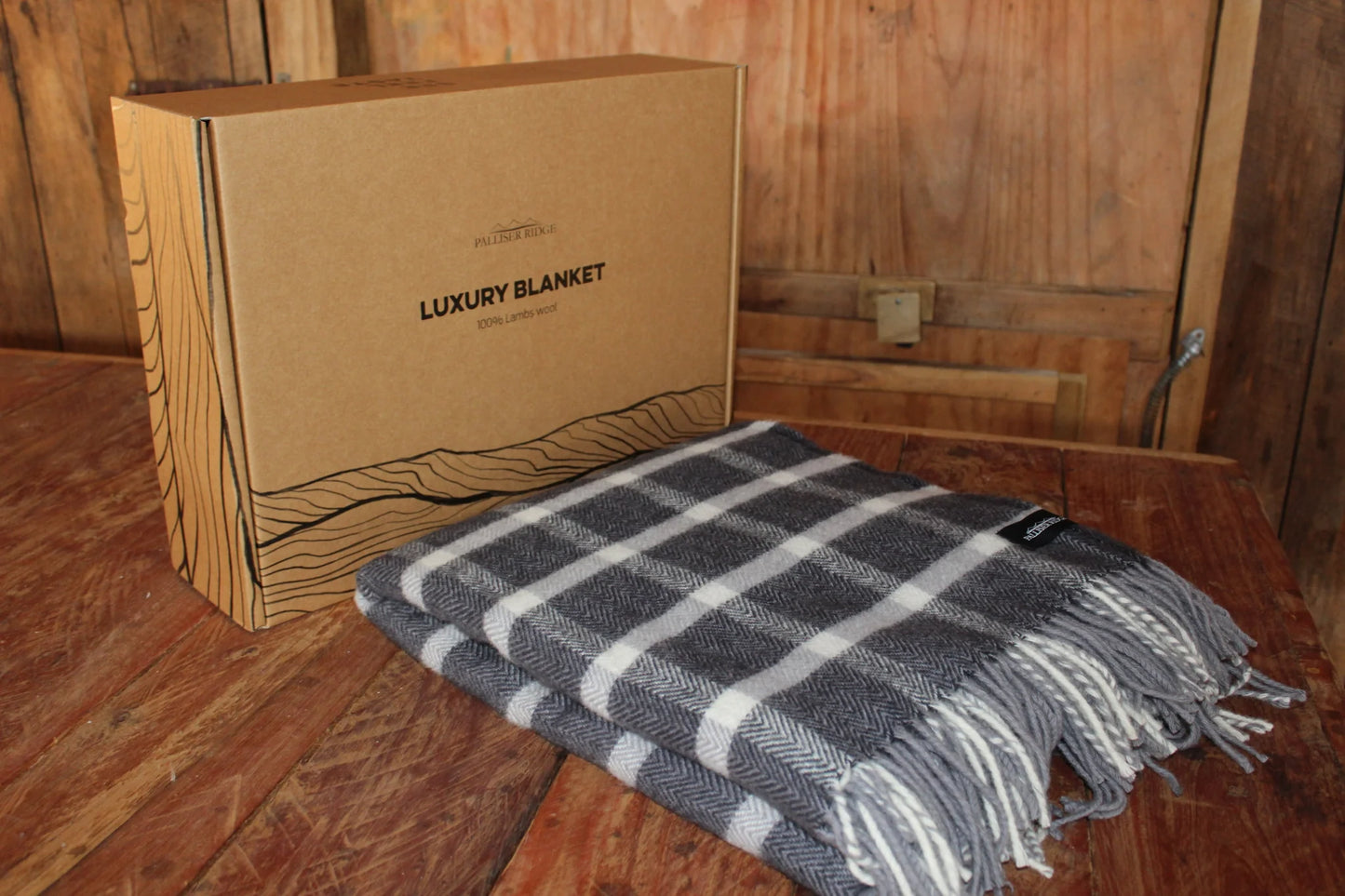 Palliser Ridge Luxury Lambs' Wool Blanket