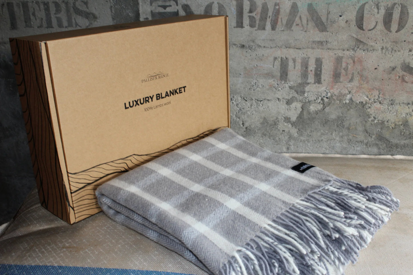 Palliser Ridge Luxury Lambs' Wool Blanket